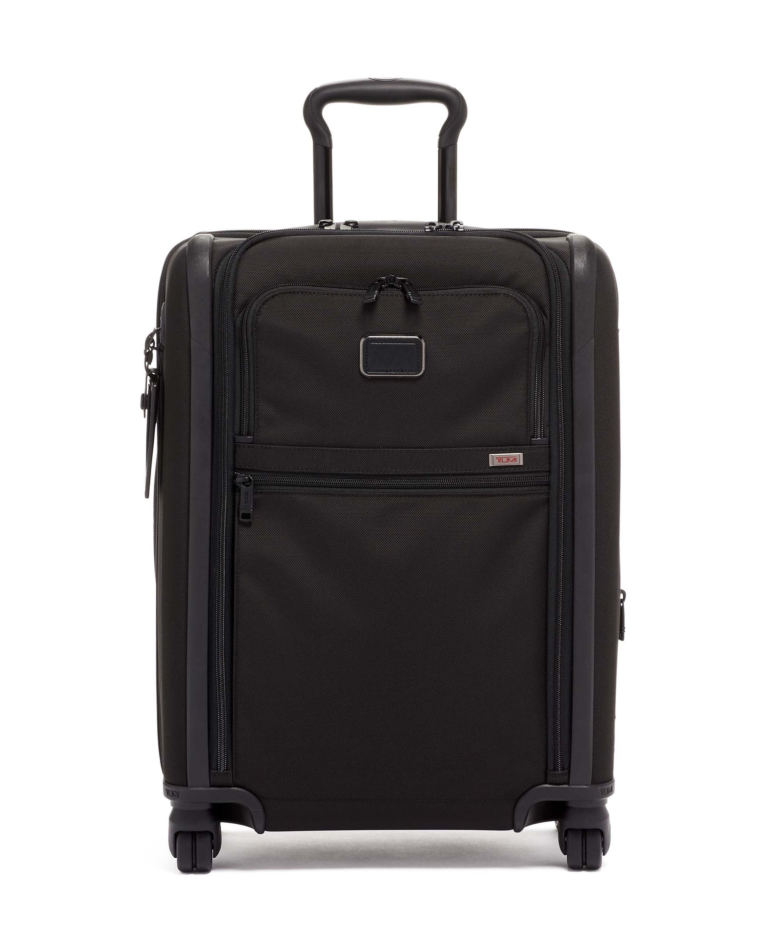 Alpha 3 - Continental Dual Access 4 Wheeled Carry-On - Black