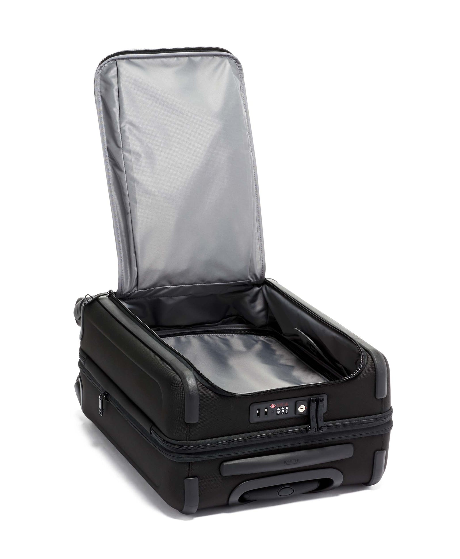 Alpha 3 - Continental Dual Access 4 Wheeled Carry-On - Black