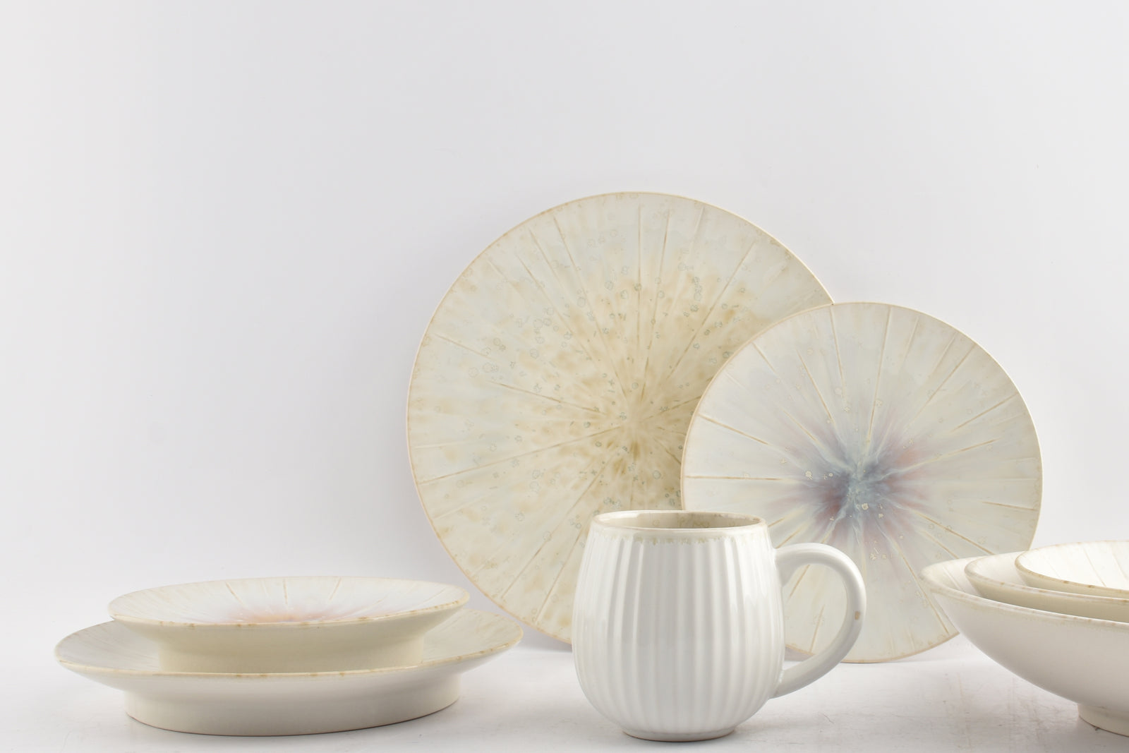 S&P - Assiette plate 28cm blanc Eclipse - 1 SET - 4 pièces