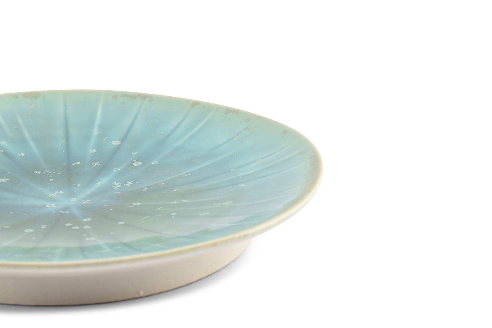 S&P - Assiette plate 23,5xH3,5cm turquoise Eclipse - 1 SET - 4 pièces