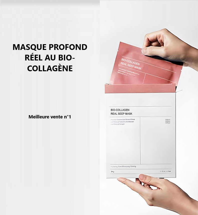 Masque Lifting Visage Collagene - Transparent