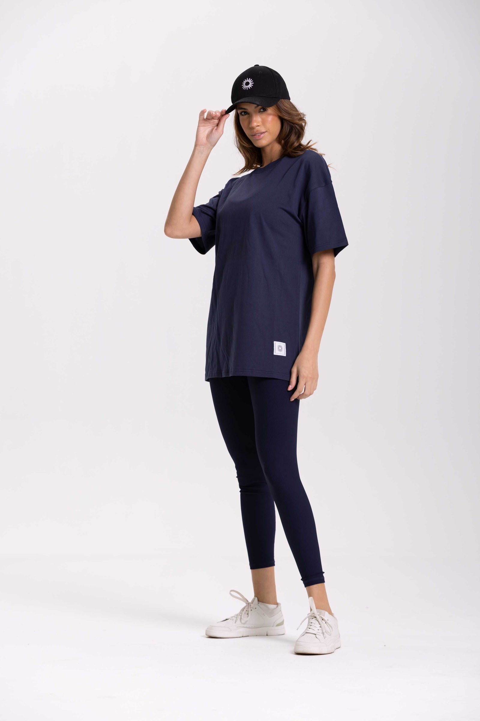 Tee Shirt Oversize - Marine