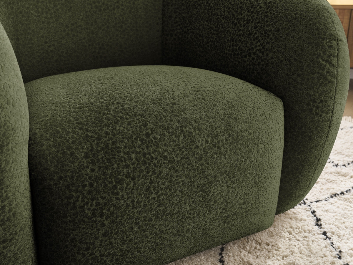 Fauteuil CELINE tissu texturé