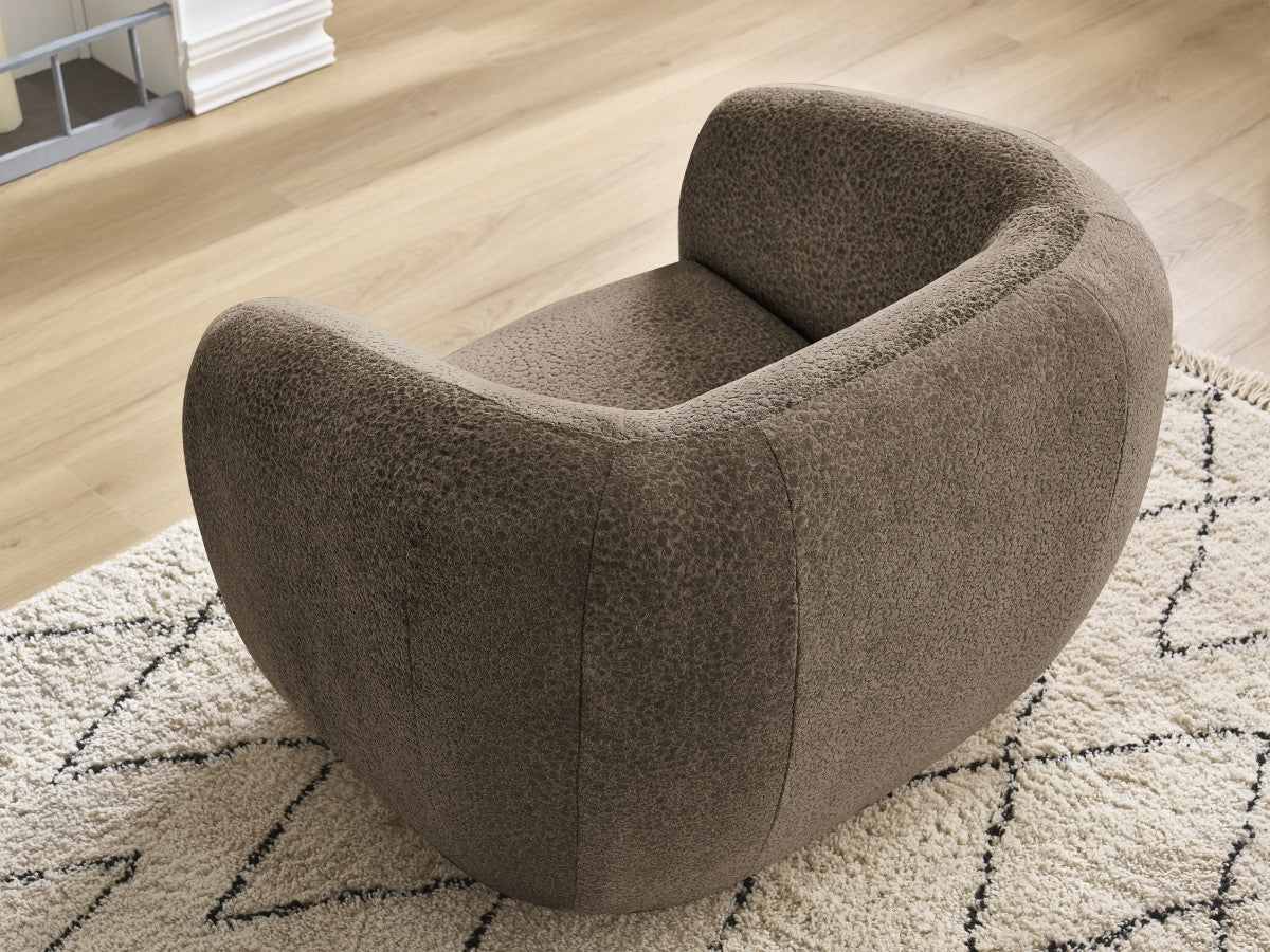 Fauteuil CELINE tissu texturé