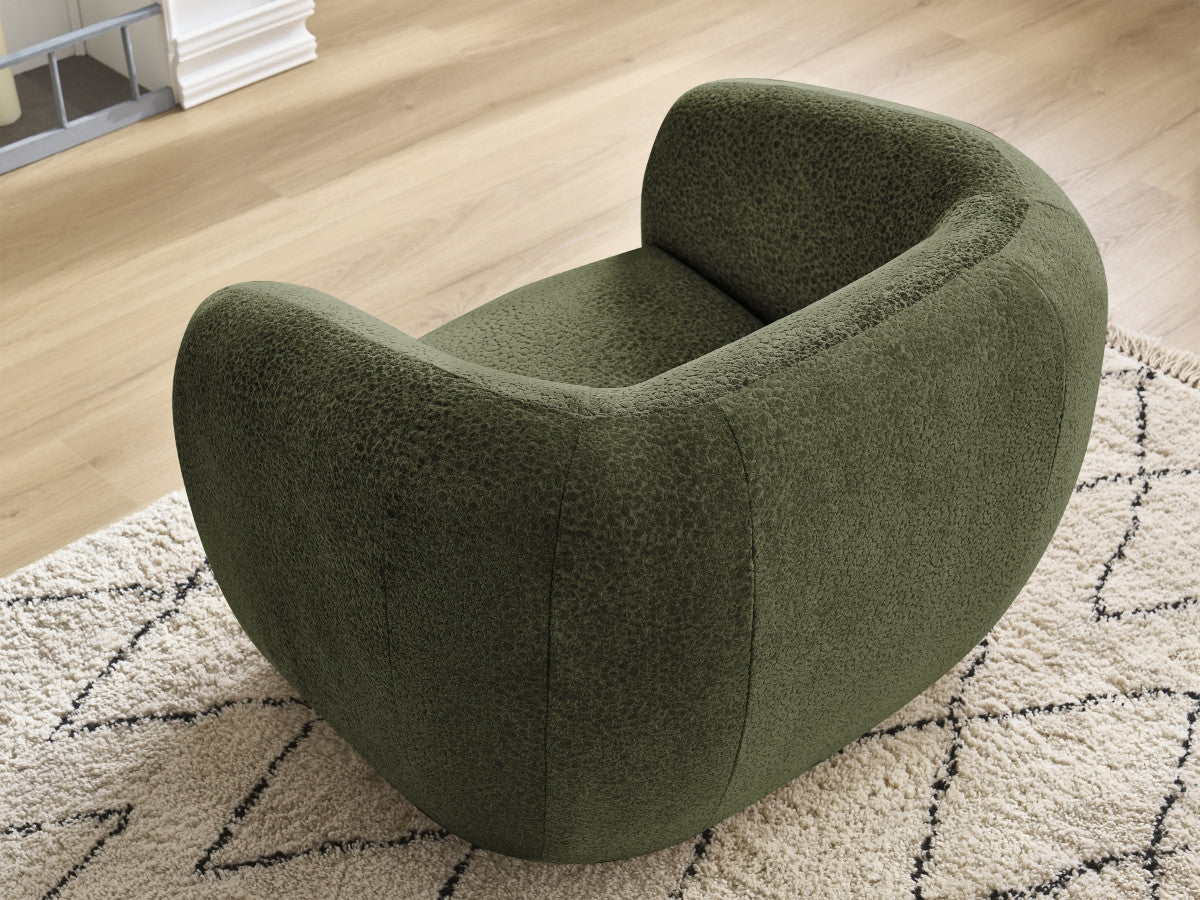 Fauteuil CELINE tissu texturé