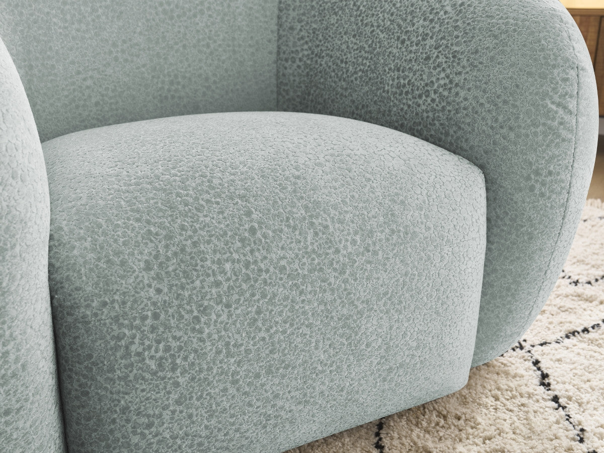 Fauteuil CELINE tissu texturé