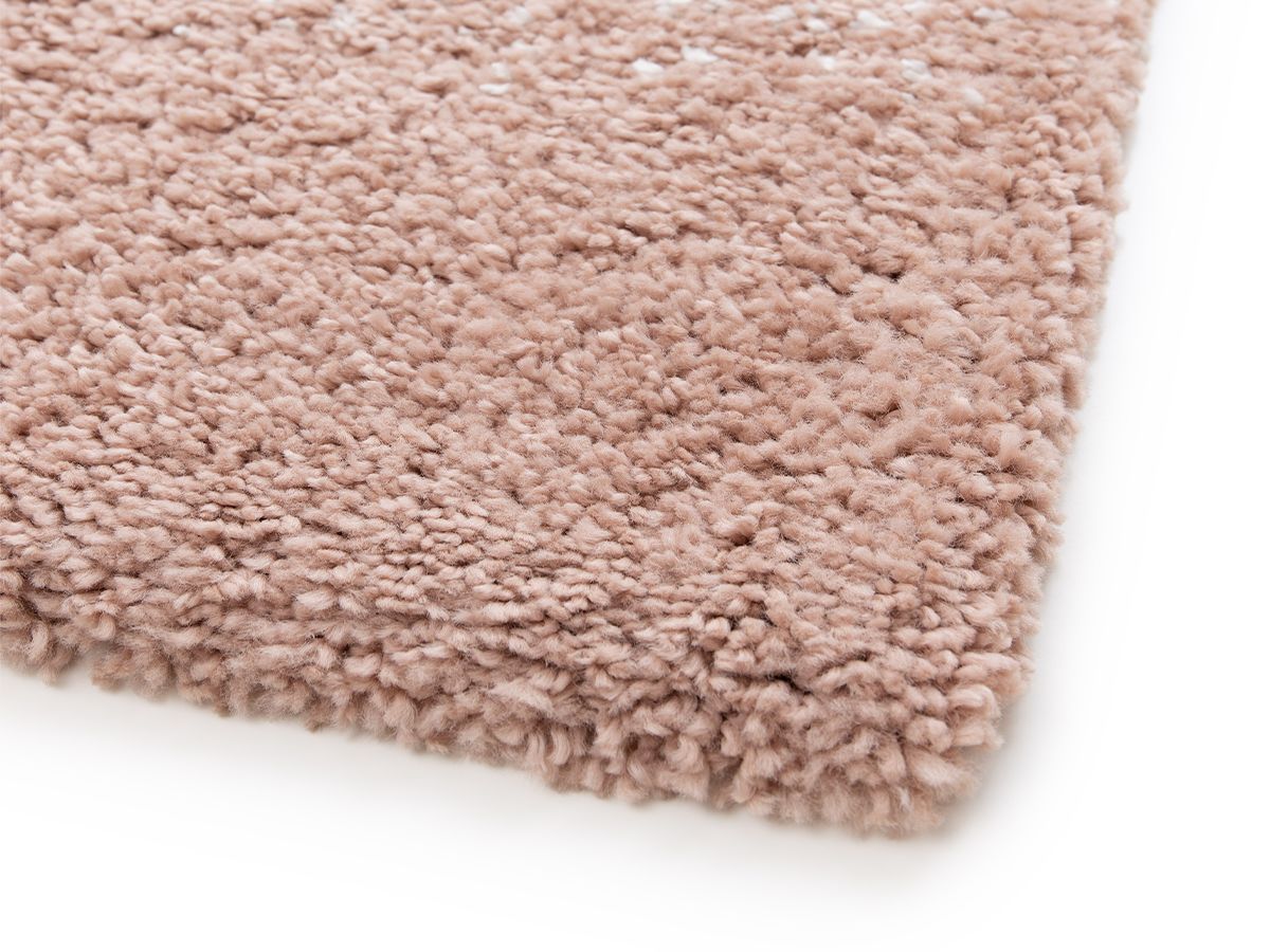 Tapis poil longs AOKI motif abstrait - Multicolore