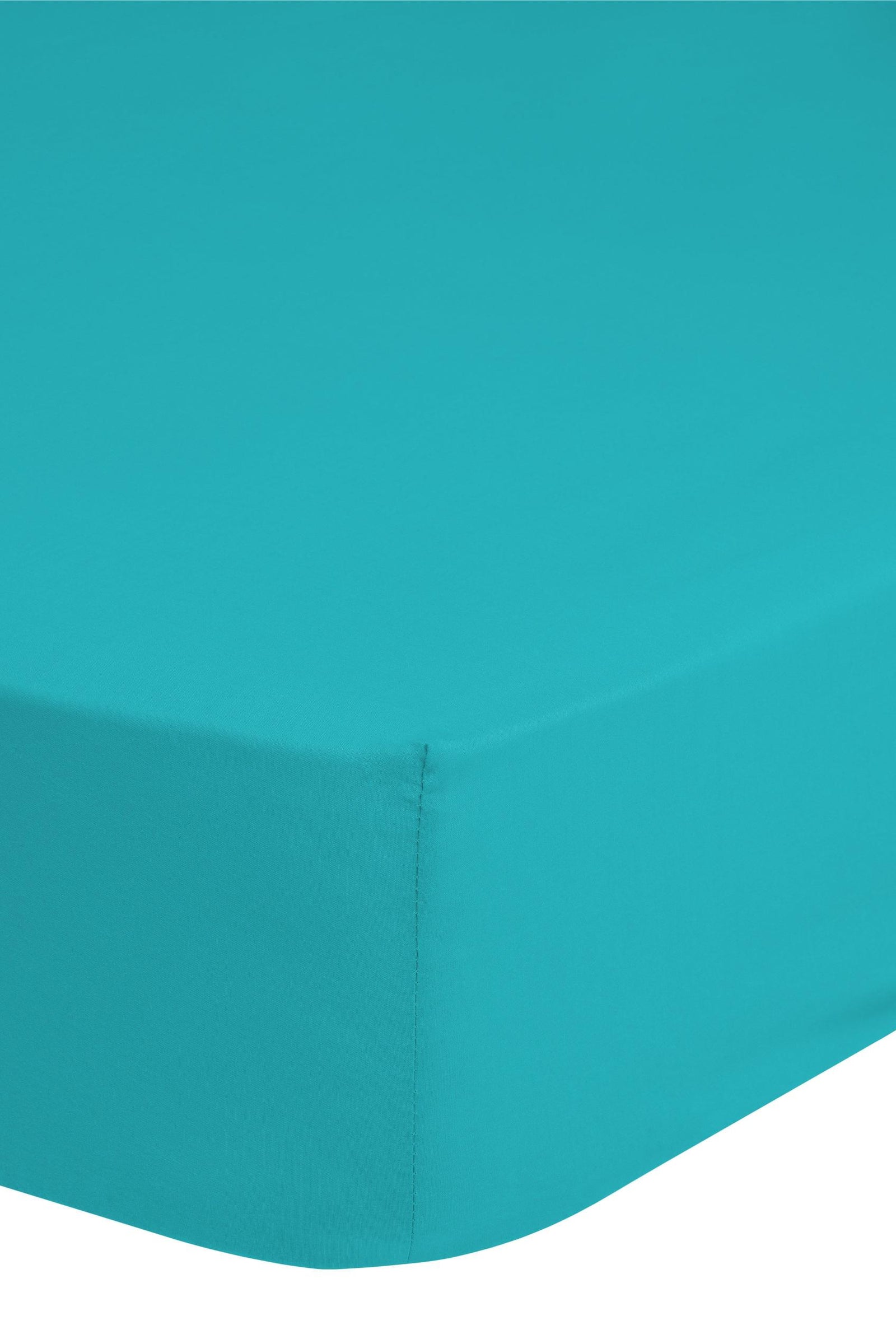 Good Morning - Drap-Housse - Uni - Aqua