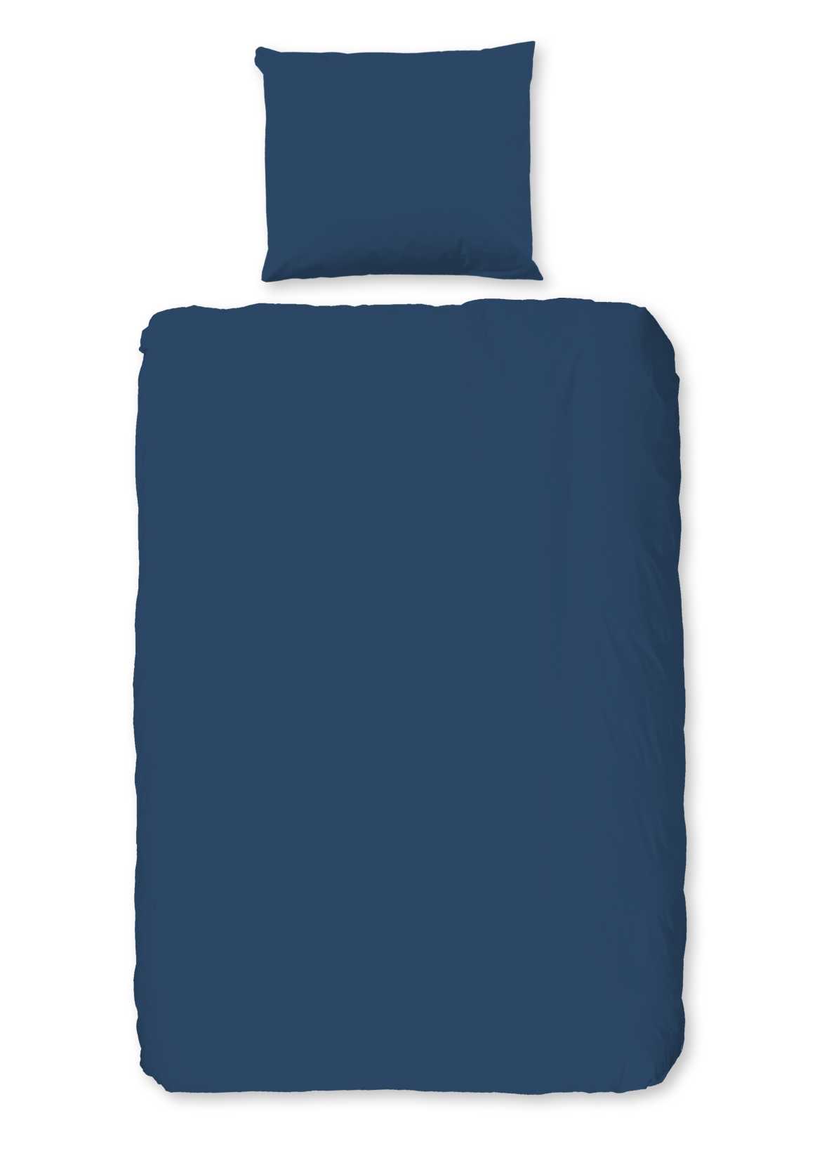 Good Morning - Housse De Couette - Uni - Denim