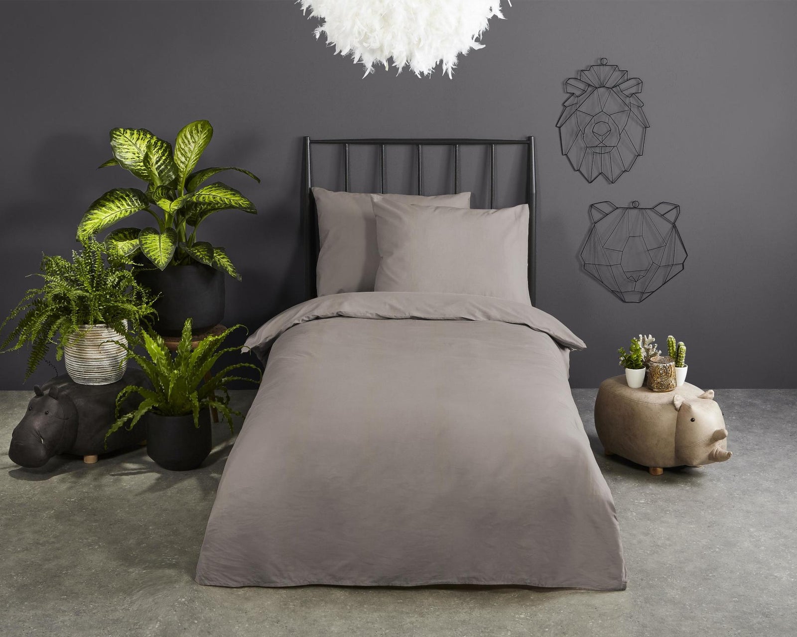 Hip - Housse De Couette - Uni - Ecru