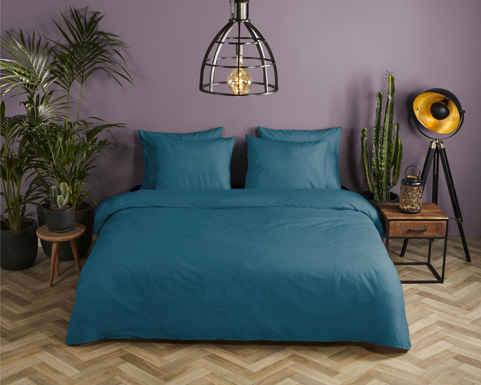 Hip - Housse De Couette - Uni - Petrol