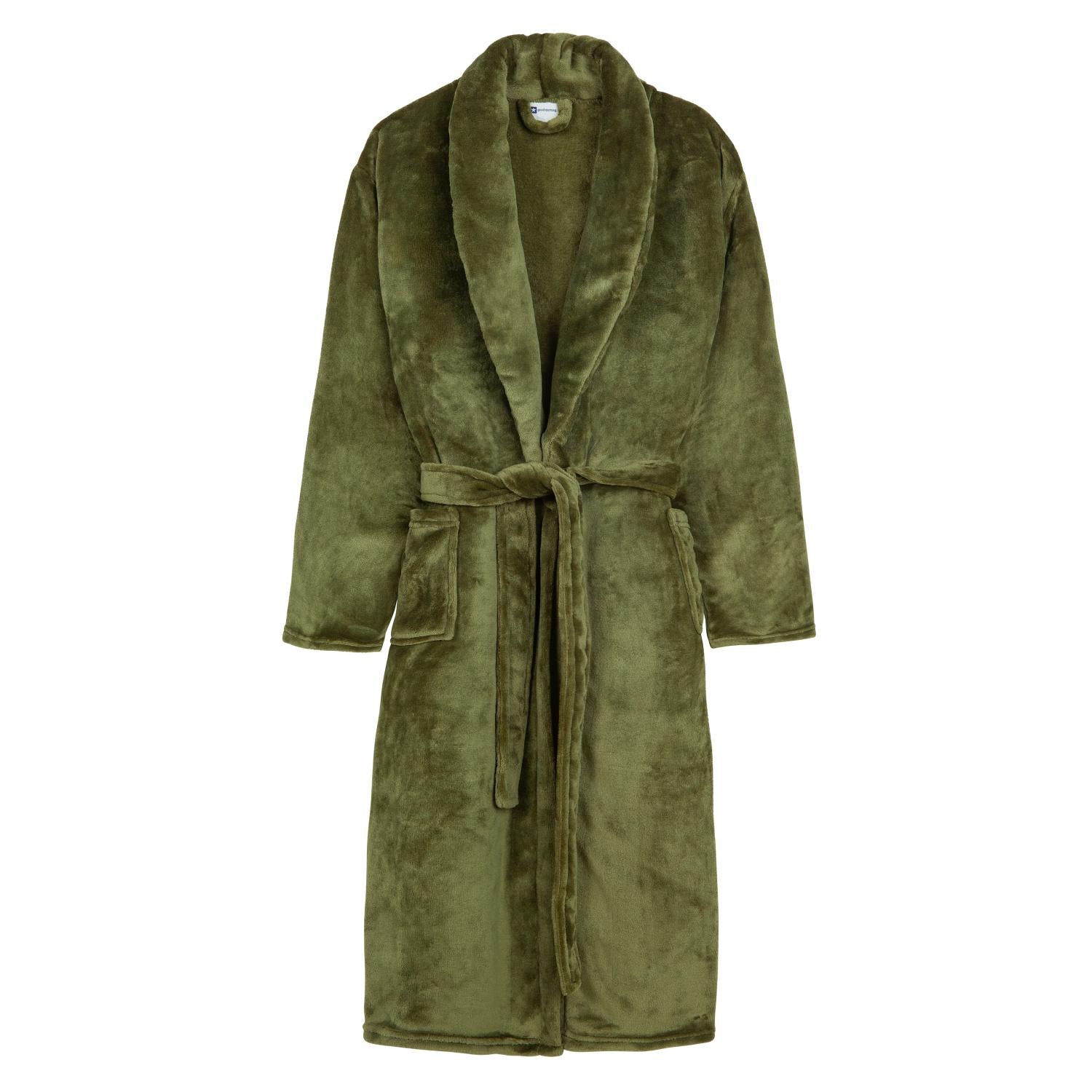 Good Morning - Peignoir - Uni - Olive Green
