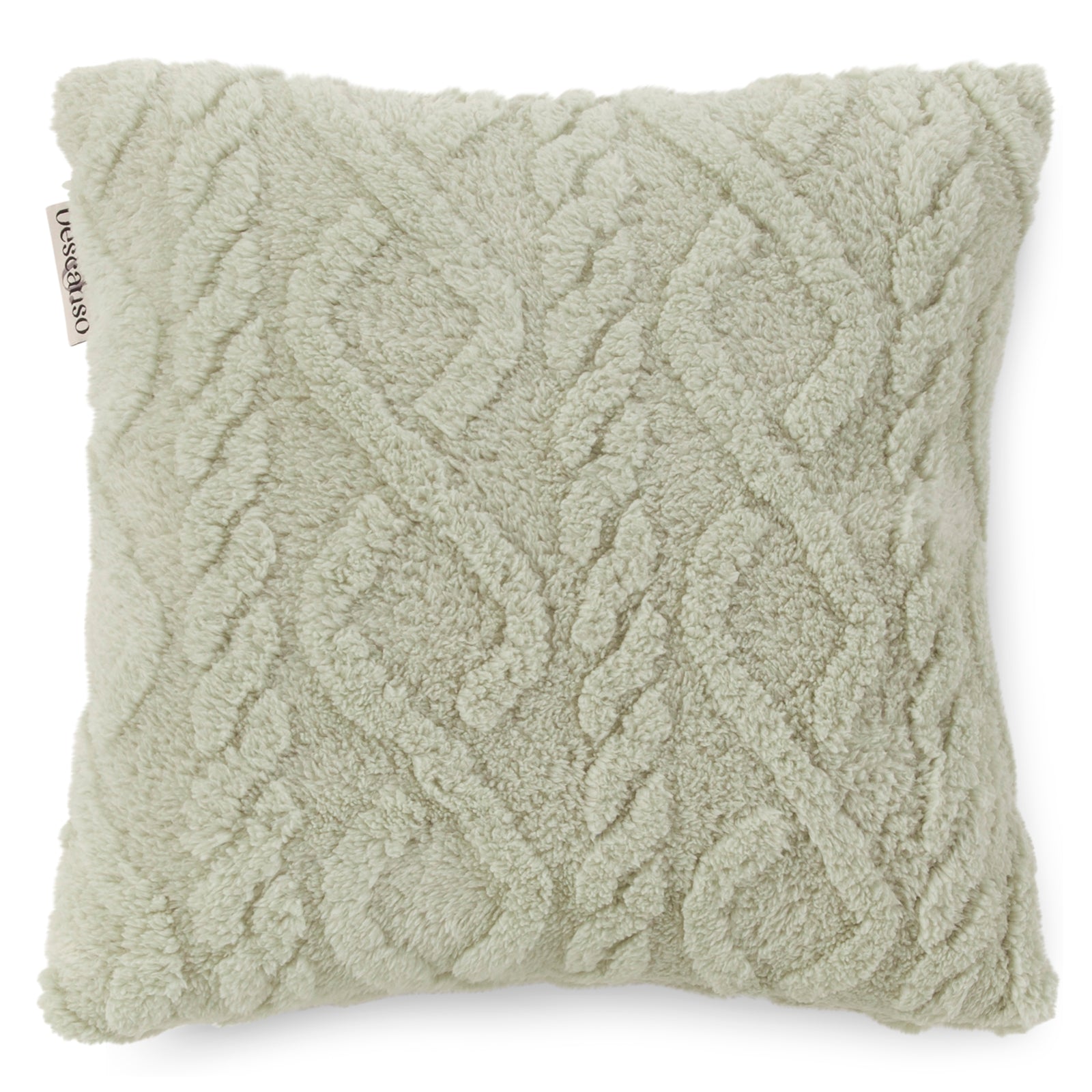 Descanso - Coussin décoratif - Jacquard teddy - Light Sage