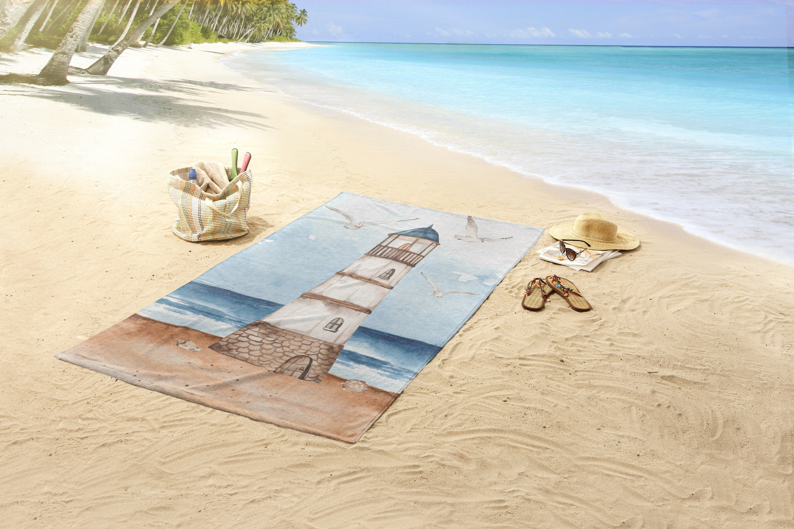 Good Morning - Drap de plage - Berlin - Blue