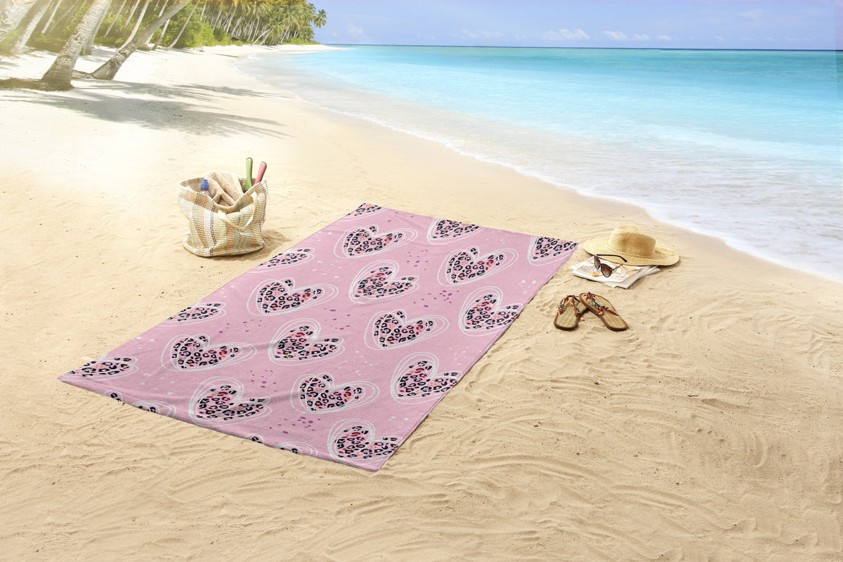 Good Morning - Drap de plage - Femke - Pink