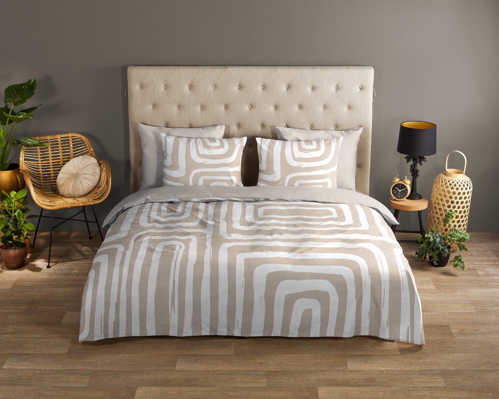 Good Morning - Housse de couette - Madeleine - Sand