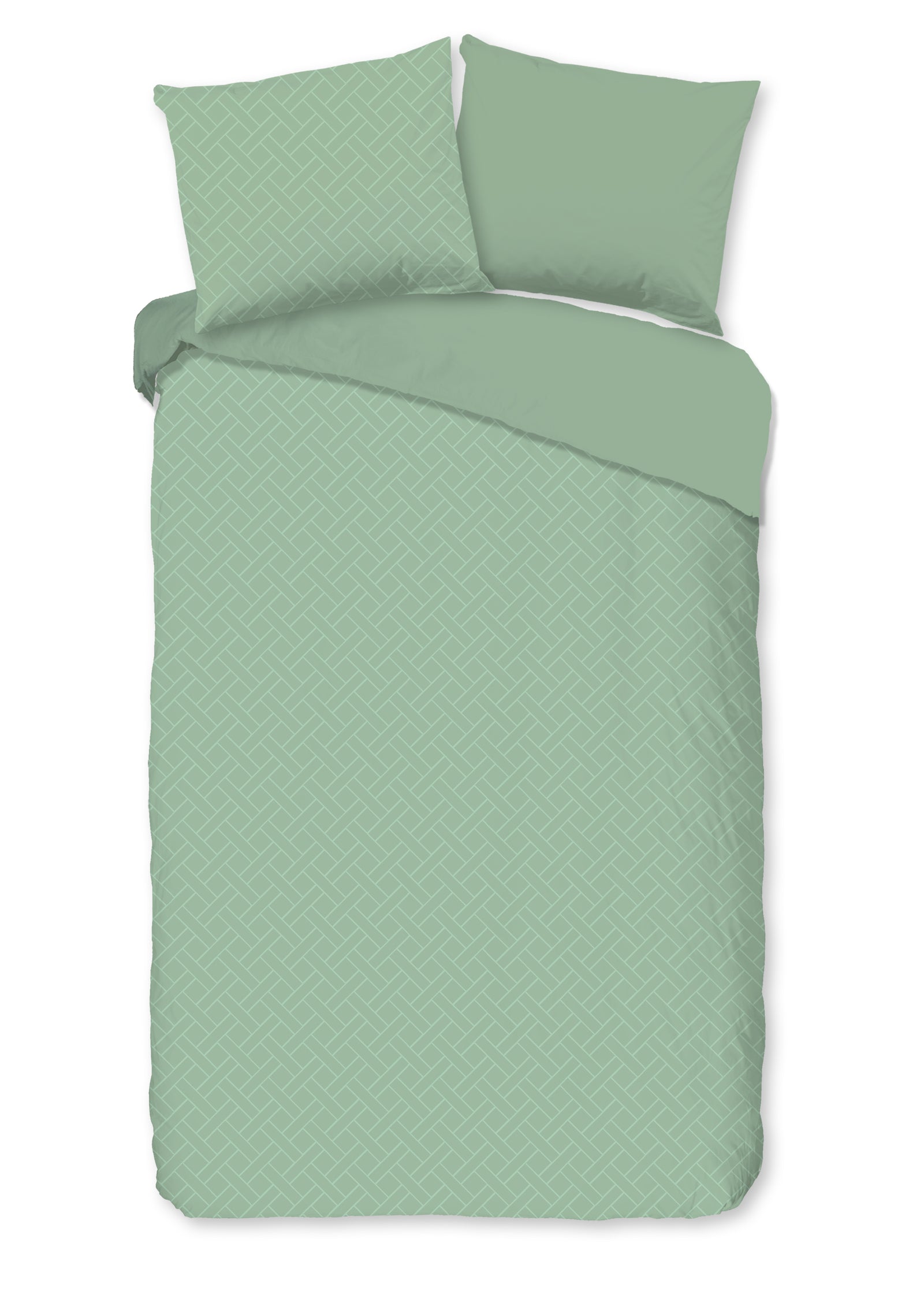 Pure - Housse de couette - Rotterdam - Light Sage