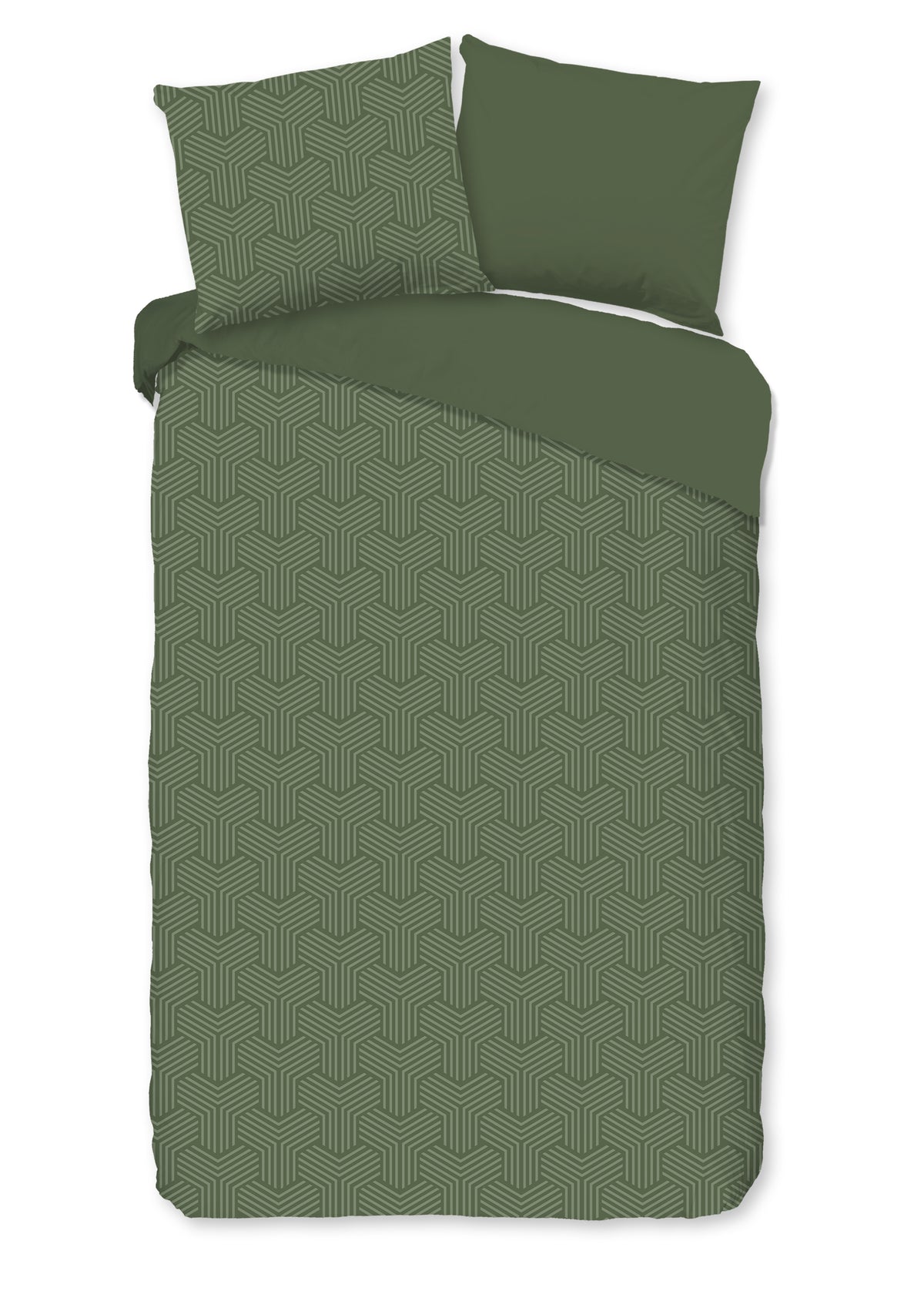 Pure - Housse de couette - Groningen - Olive Green