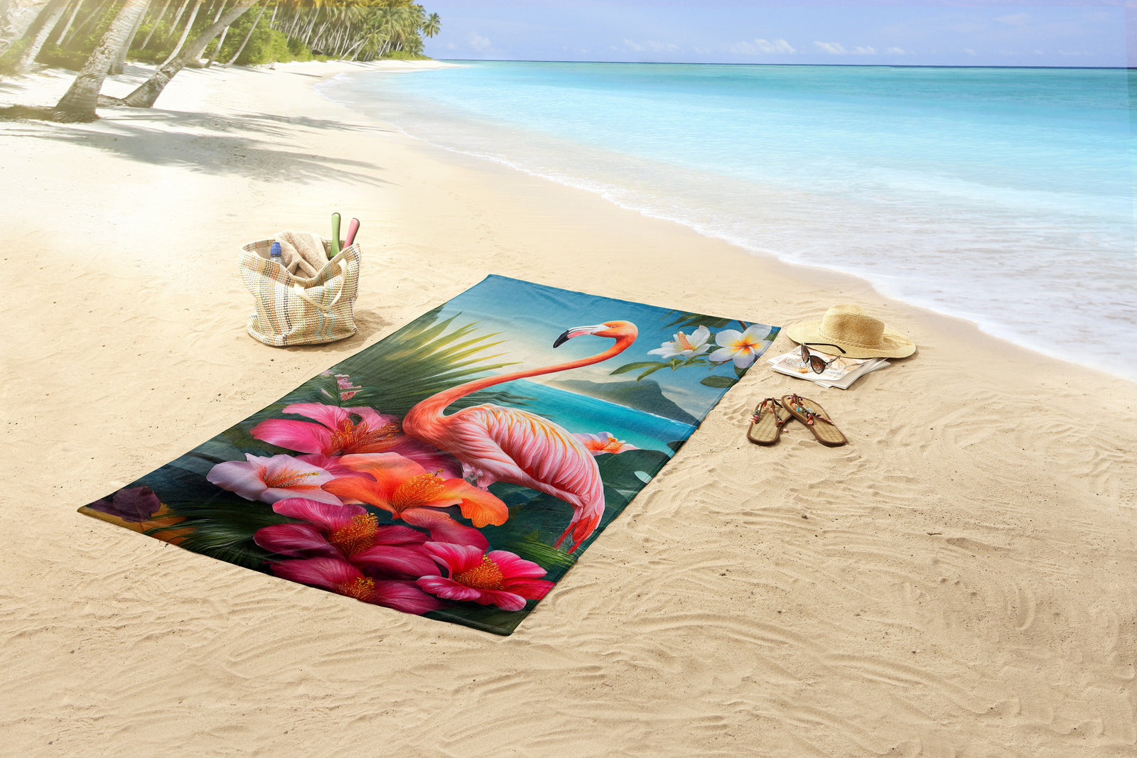 Good Morning - Drap de plage - Jerry - Pink