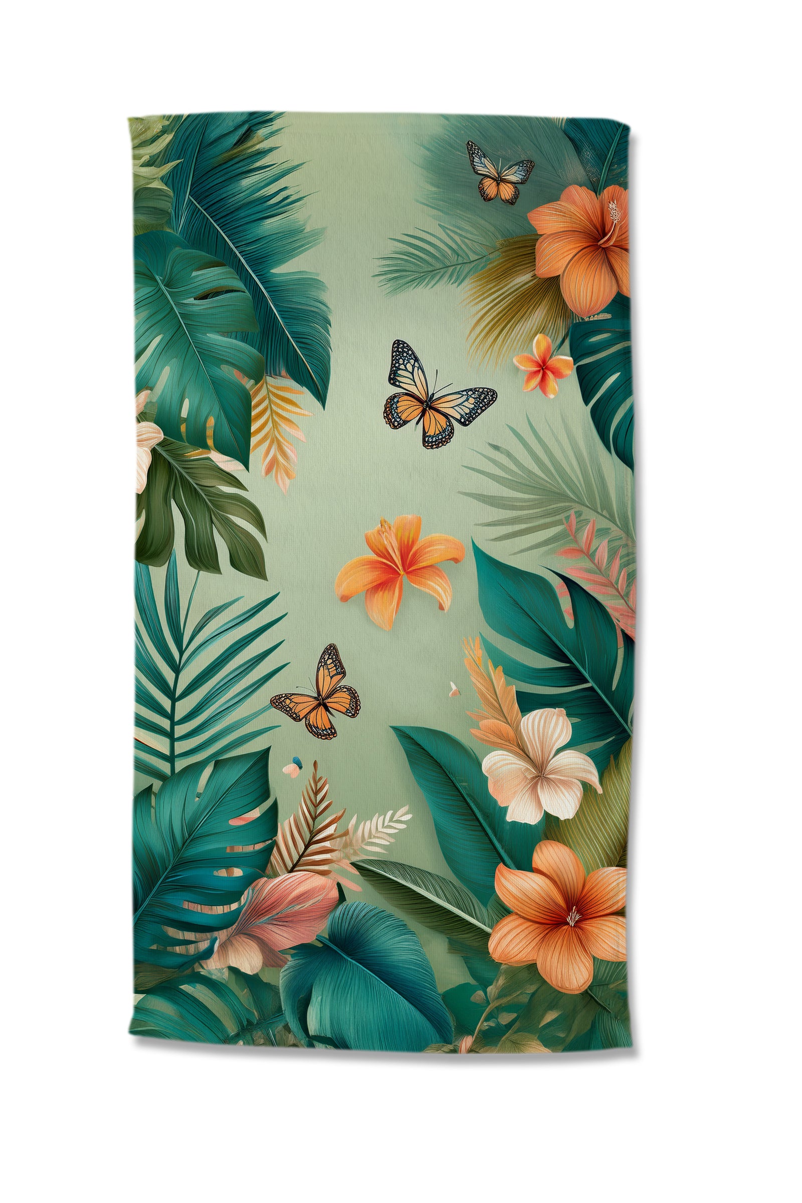 Good Morning - Drap de plage - Joelle - Green