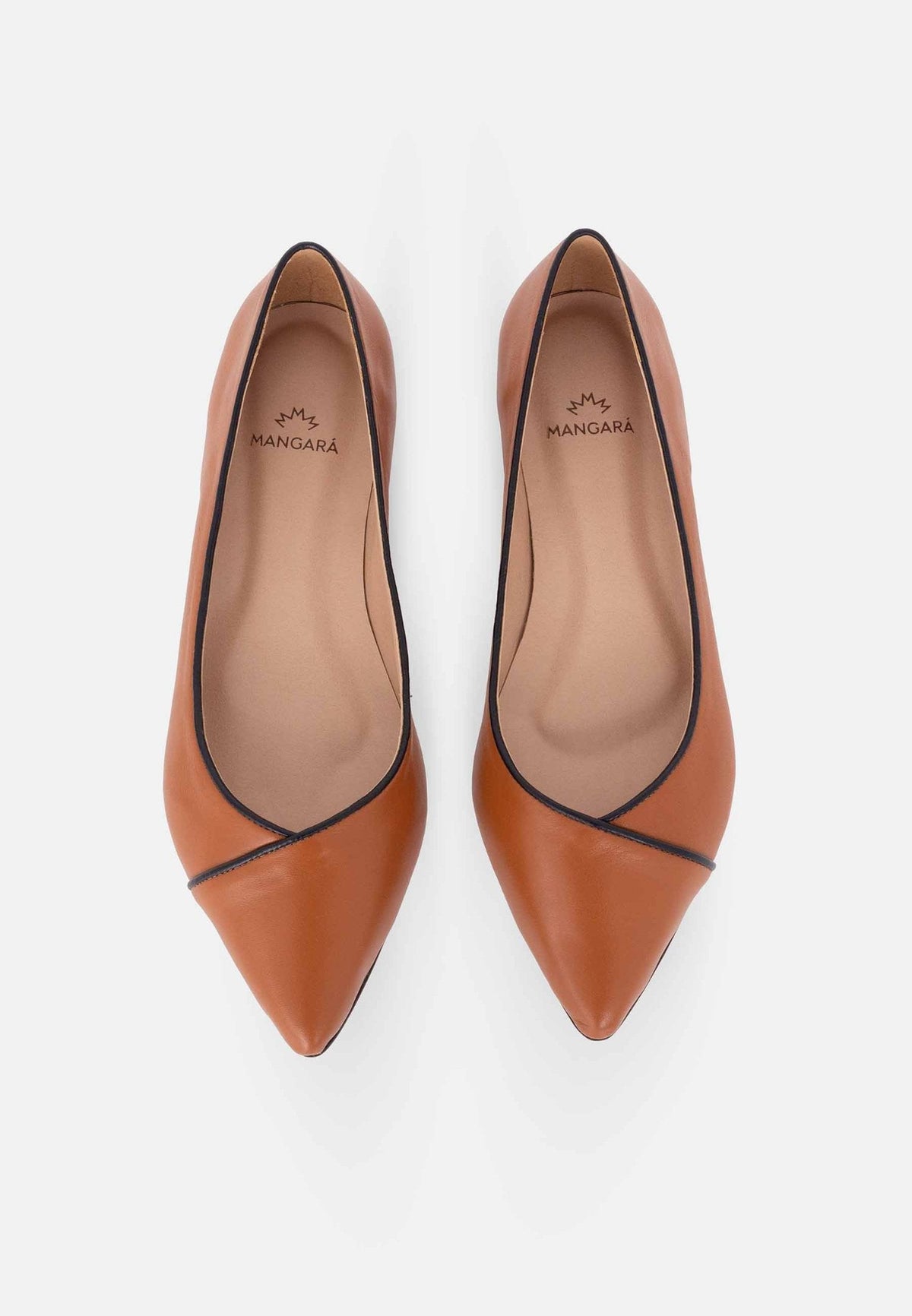 Ballerines en Cuir Ariri Mangará - Stylées