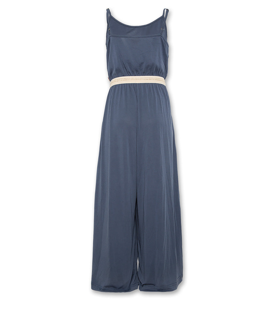 Overall Pants Pique - Washed Blue