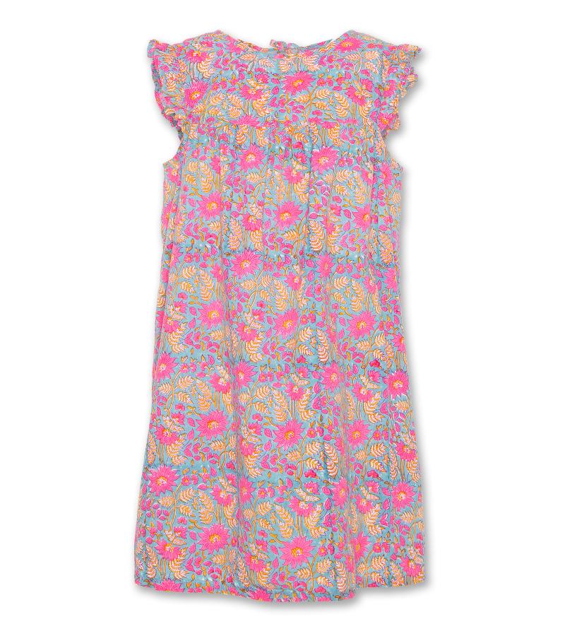 Phebe Flower Dress - Pink