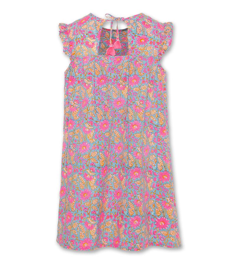 Phebe Flower Dress - Pink