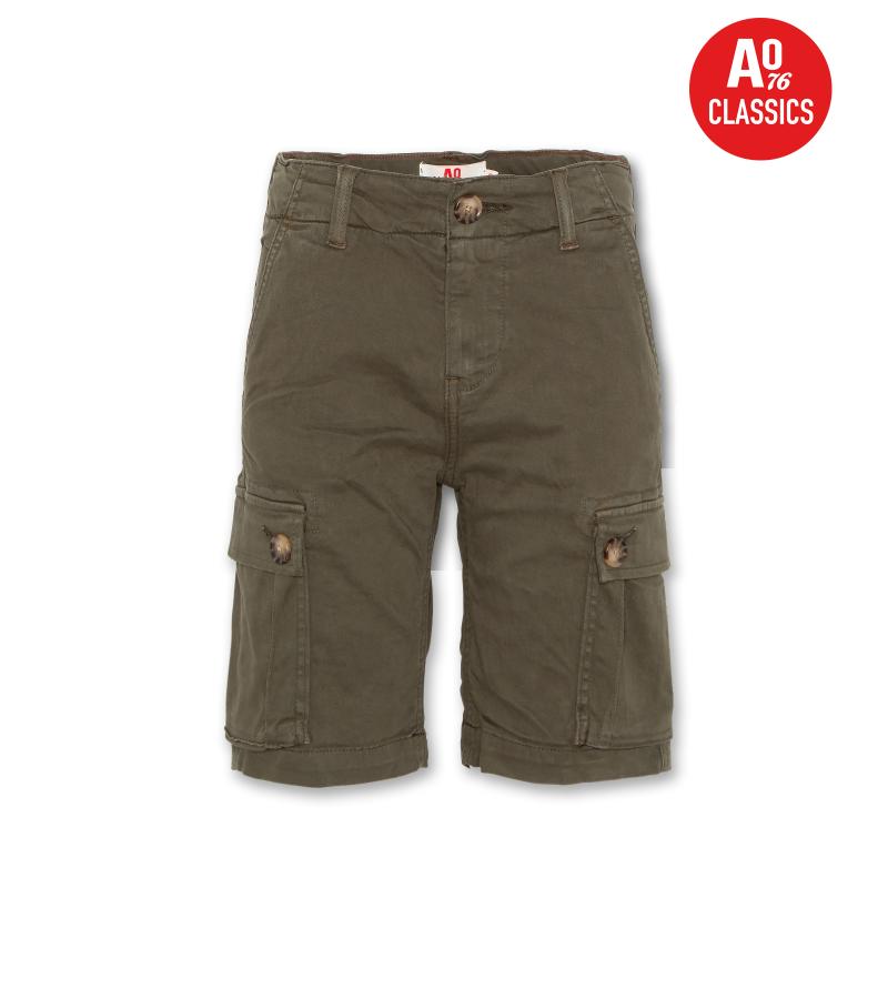 John Cargo Shorts - Dark Olive