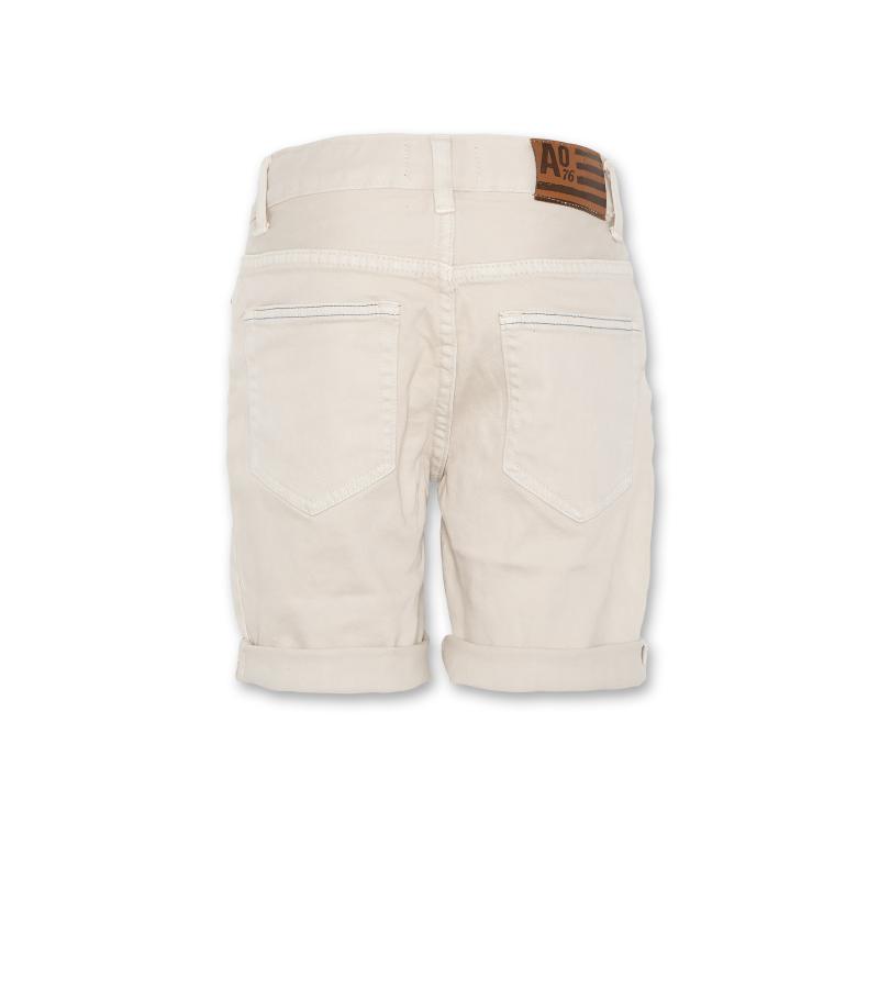 Rick Coloured 5-P Shorts - Grey