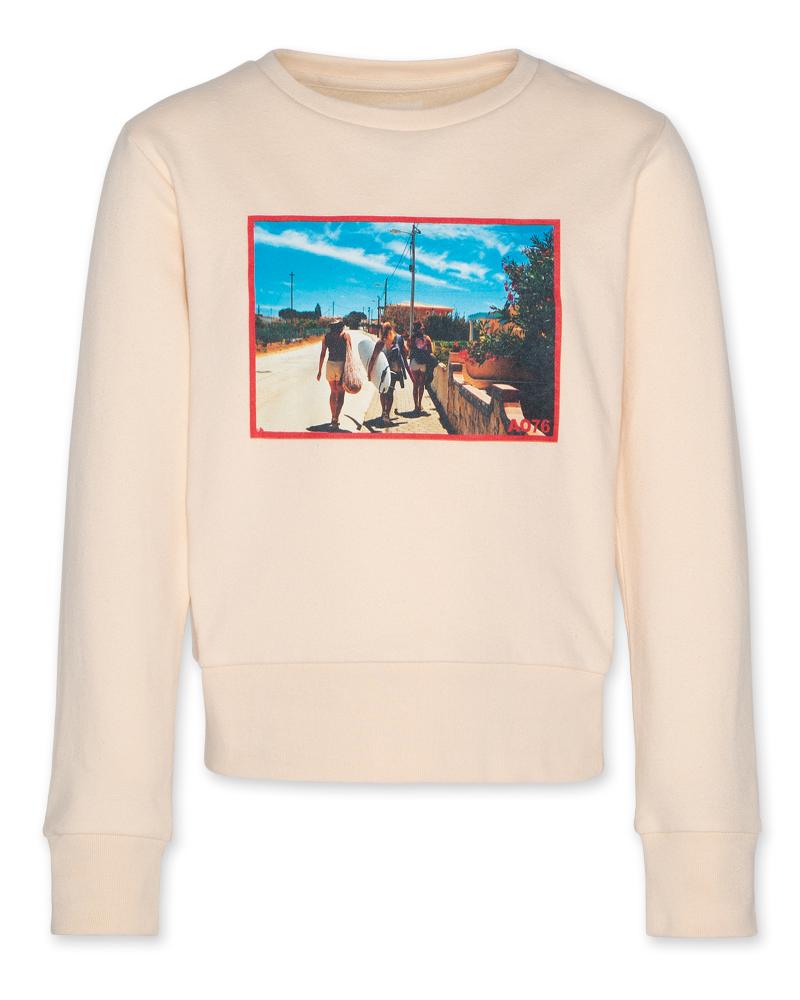 Lana Basic Sweater Surf - Dune