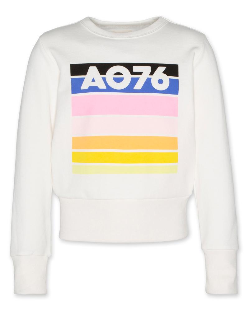 Lena Basic Sweater Stripes - Offwhite