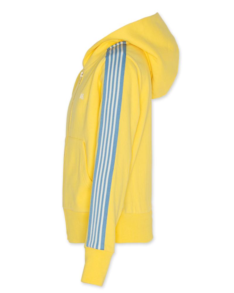 Mia Hoodie Full Zip Sweater - Yellow