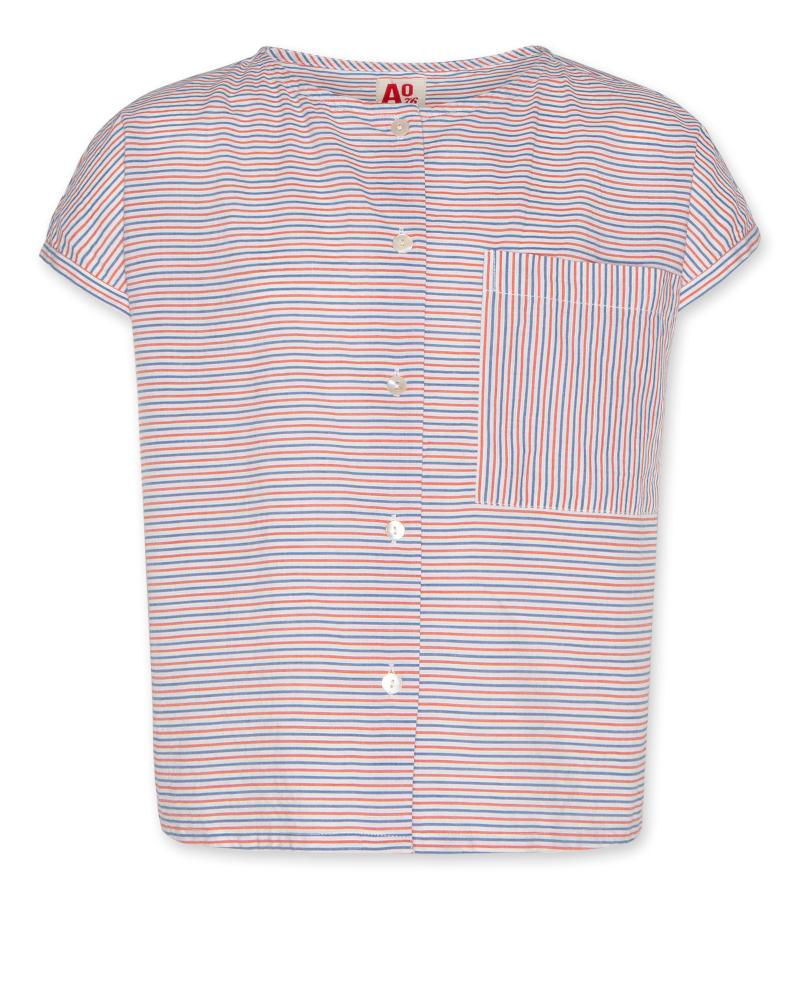 Ivy Multicolor Shirt - Red