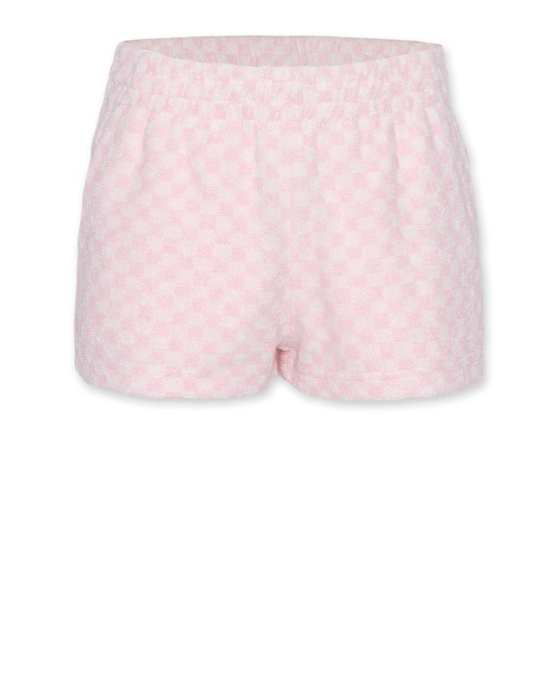 Leni Shorts Check - Pink