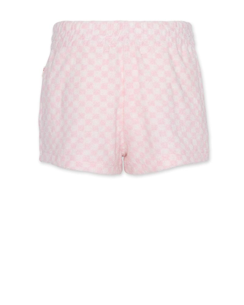Leni Shorts Check - Pink