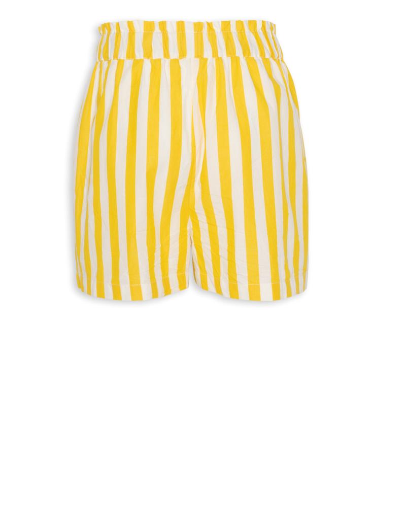 Lou Stripe Shorts - Yellow