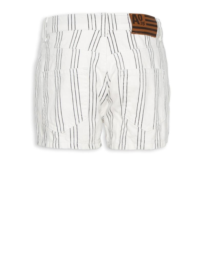 Kelly Striped Shorts - Ivory
