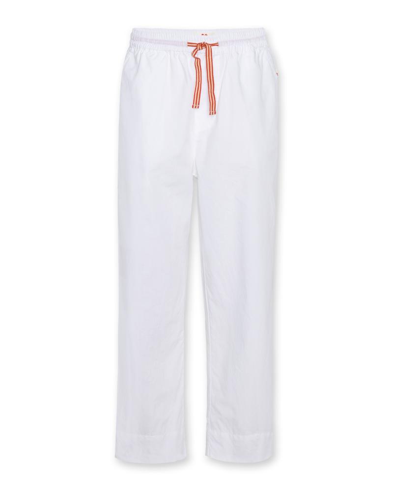 Nouna Color Pants - White