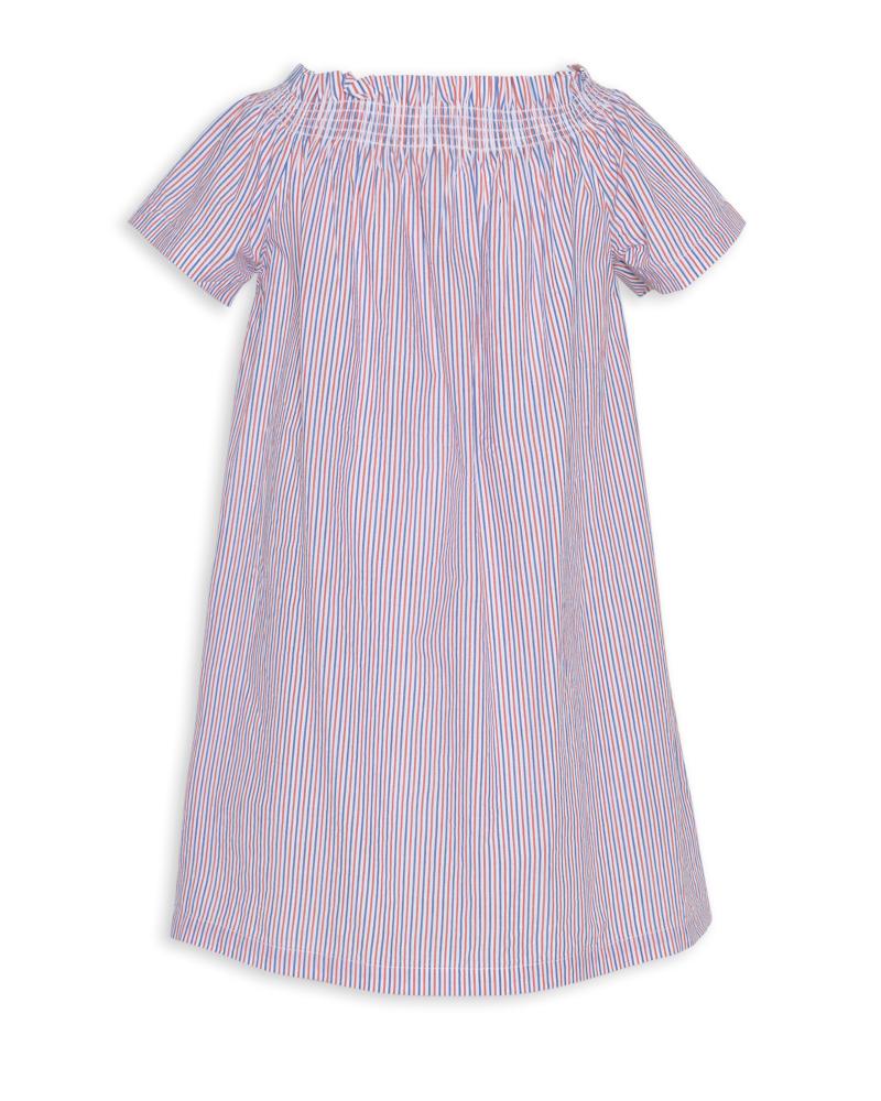 Layla Multicolor Dress - Red
