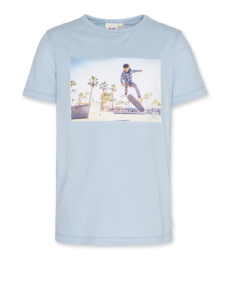 Mat Basic T-Shirt Photo - Sky Blue