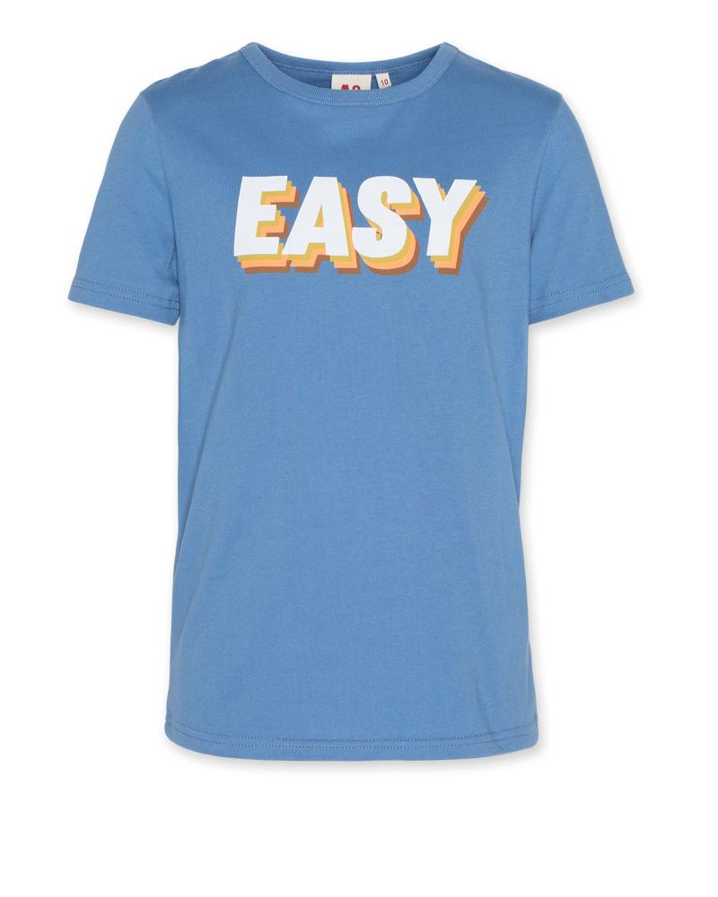 Mat Basic T-Shirt Easy  - Washed Blue