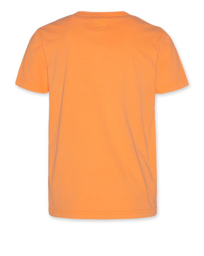 Mat Basic T-Shirt Joke - Sun Orange
