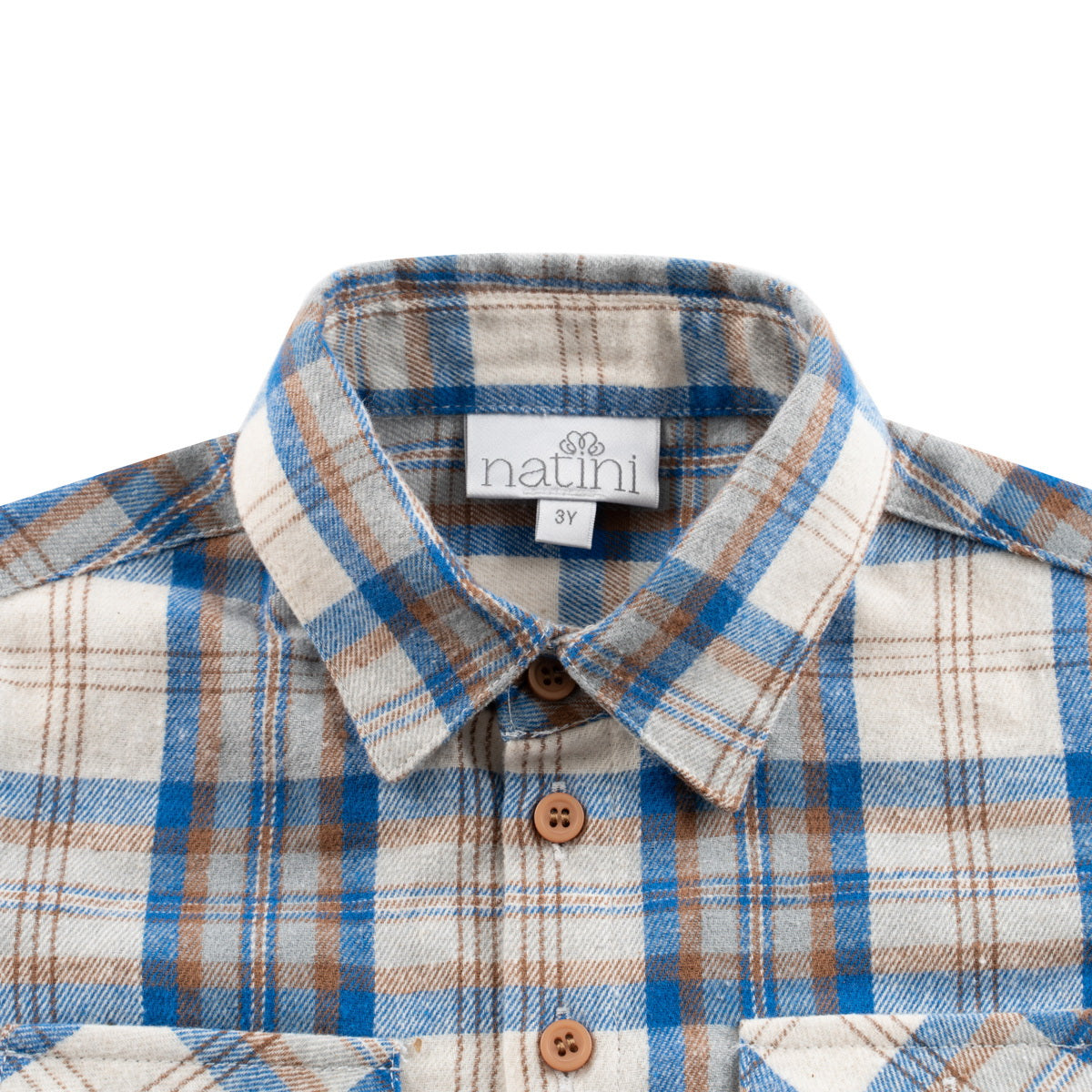 Shirt Arthur Square - Taupe