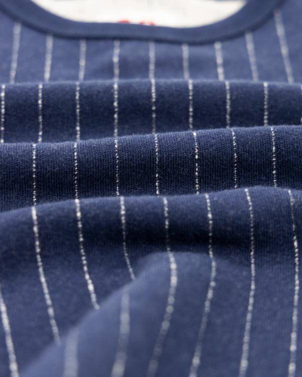 Bo Striped Sweater - Ink Navy