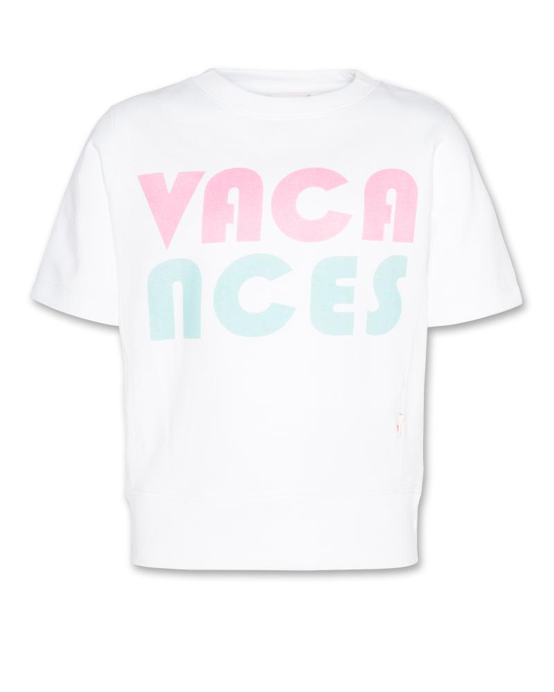 Nur S/S Sweater Vacances - White