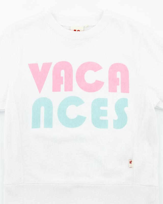 Nur S/S Sweater Vacances - White