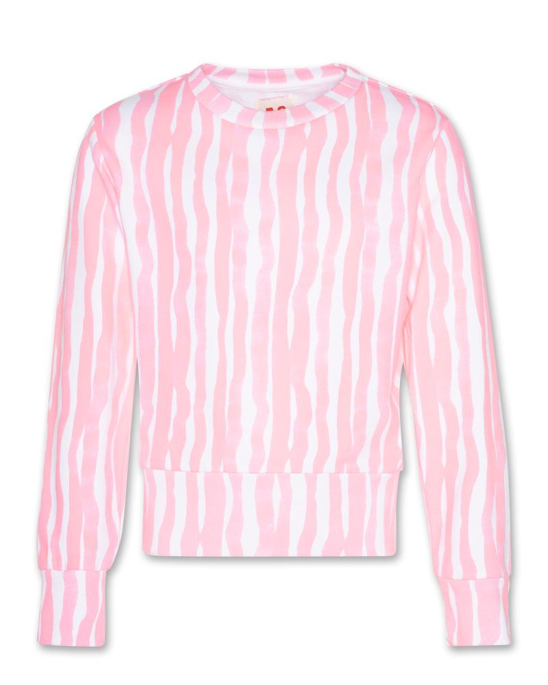 Lana Sweater Stripes - White