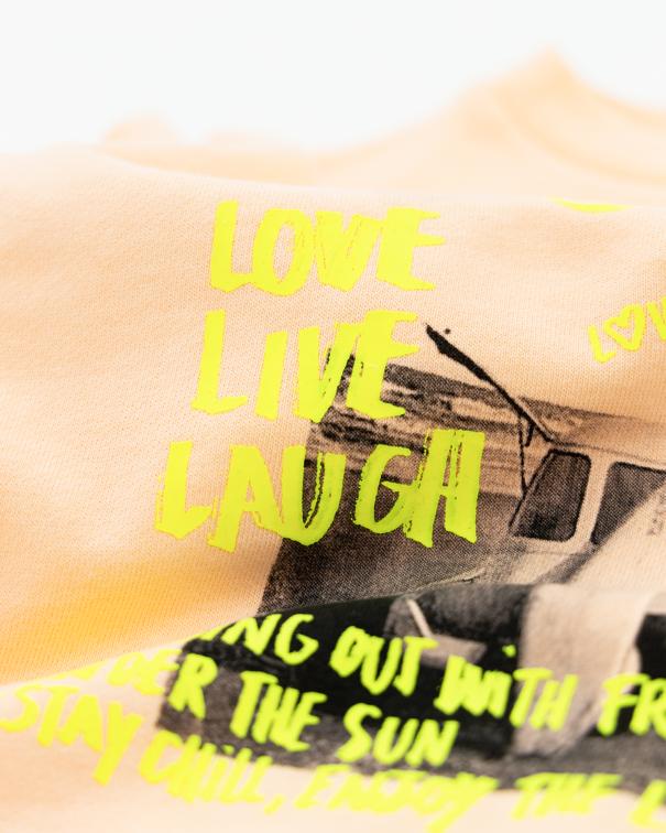 Lana Sweater Love - Peach