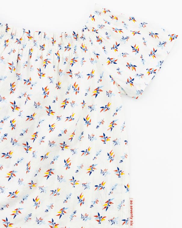 Indi Printed Shirt - Offwhite